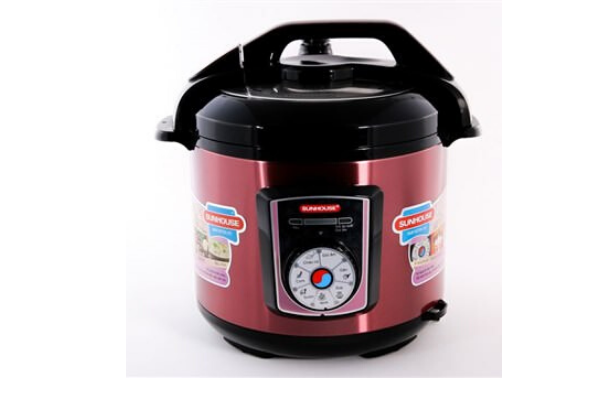 Nồi áp suất điện đa năng SUNHOUSE SHD1755 đỏ